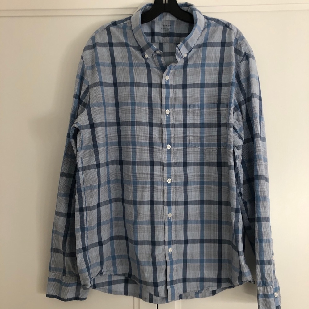 J. Crew Lightweight Slim Fit Shirt, XL